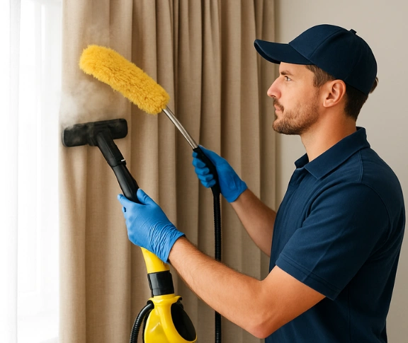 Trusted drapes cleaning technician Matty Curtain Cleaning clifton-springs-vic QLD
